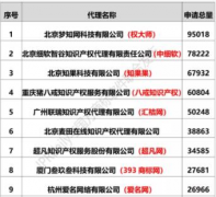 知识产权代理公司排名情况的介绍